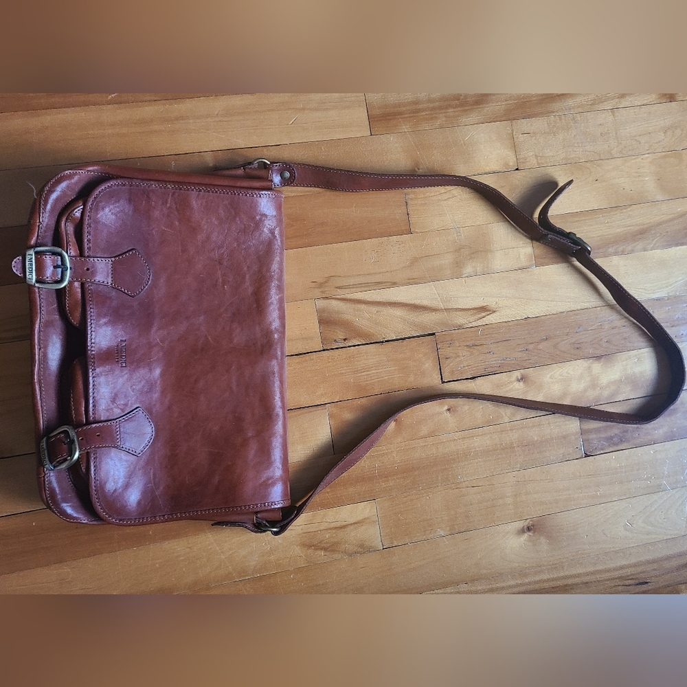 Leather Book bag